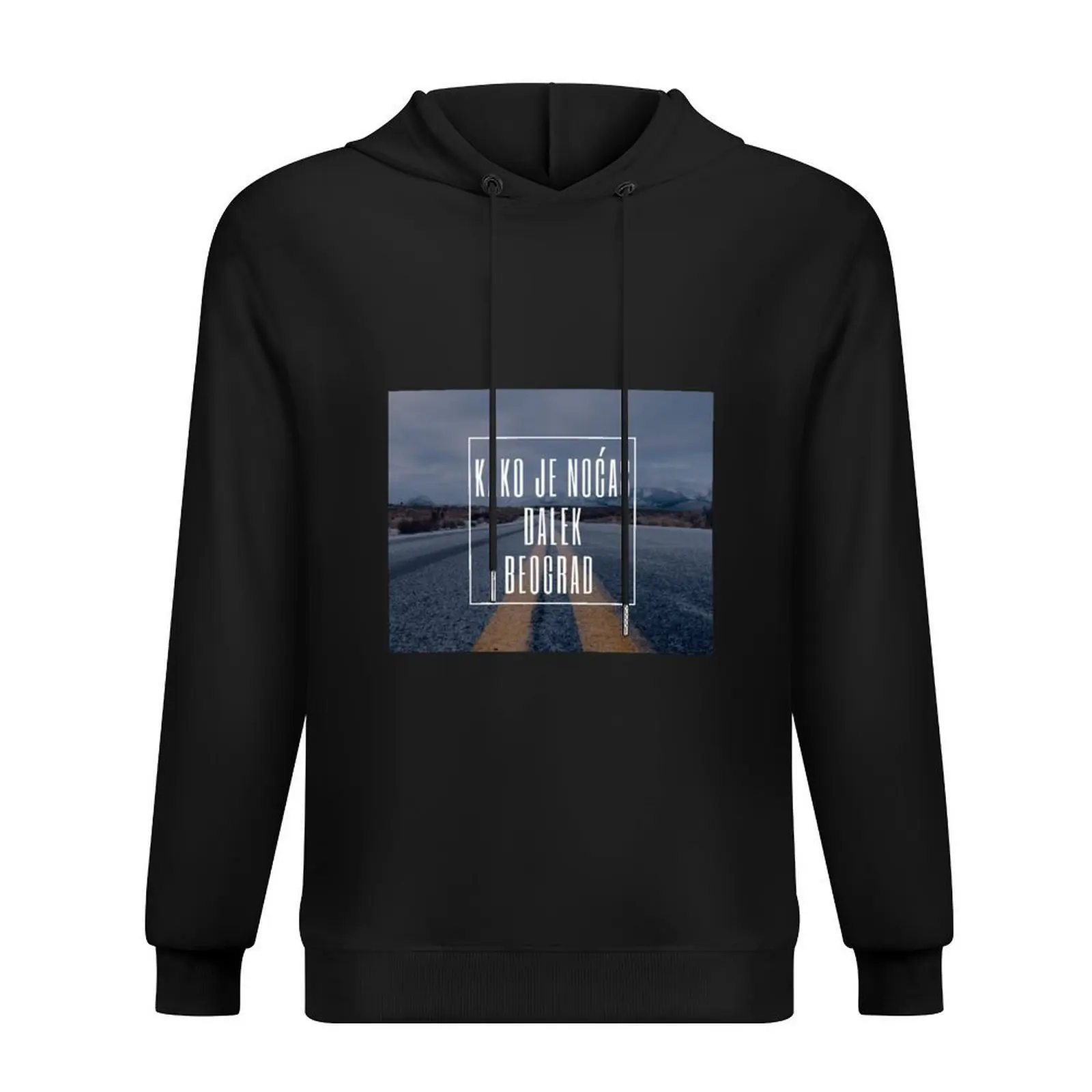 Beograd is Far Far Hoodie ملابس الرجال ملابس أنيمي ملابس الخريف ملابس أنيمي ميزات جديدة من هوديس وبلوزات