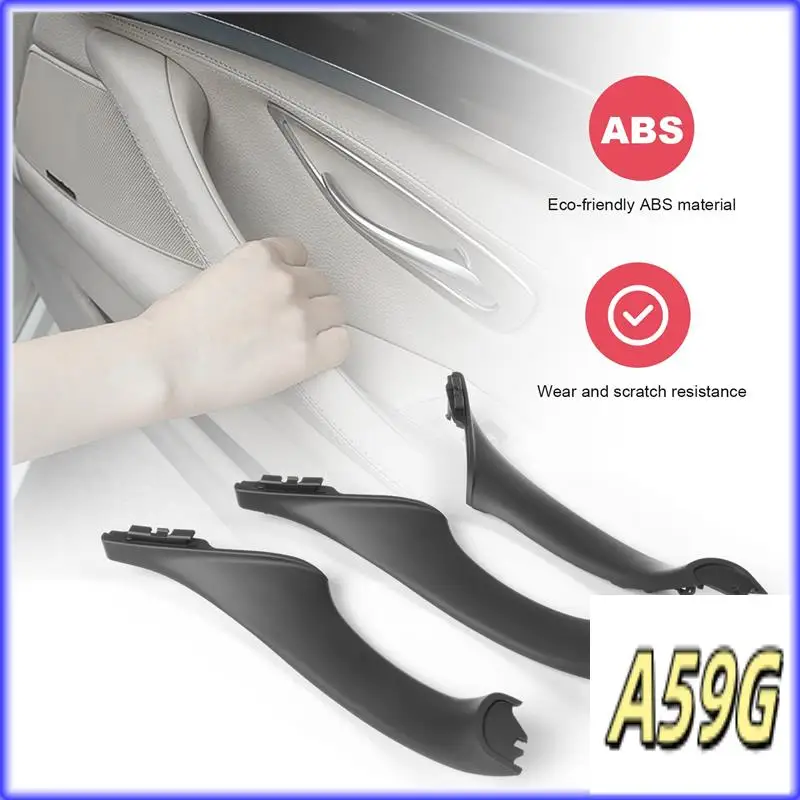 

G9-RHD Car Interior Door Handle Inner Door Panel Pull Trim Cover For -Bmw 5 Serie F10 F11 520 525 RHD