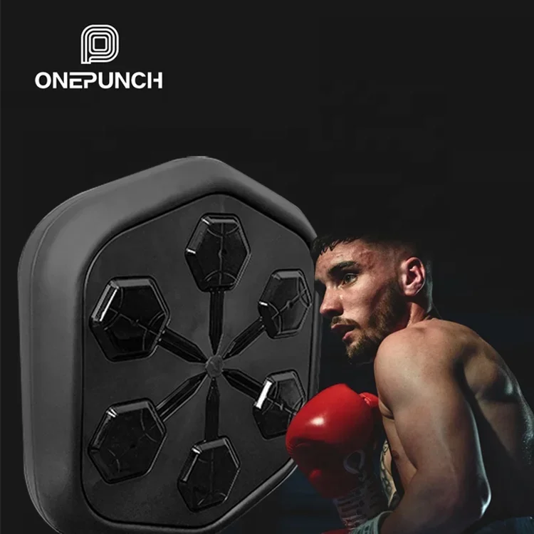 Music Boxing Machine Smart Fun Wall Boxing Target Wall Mount Indoor Exercise Equipment Reaction Target Rhythm Wall Target