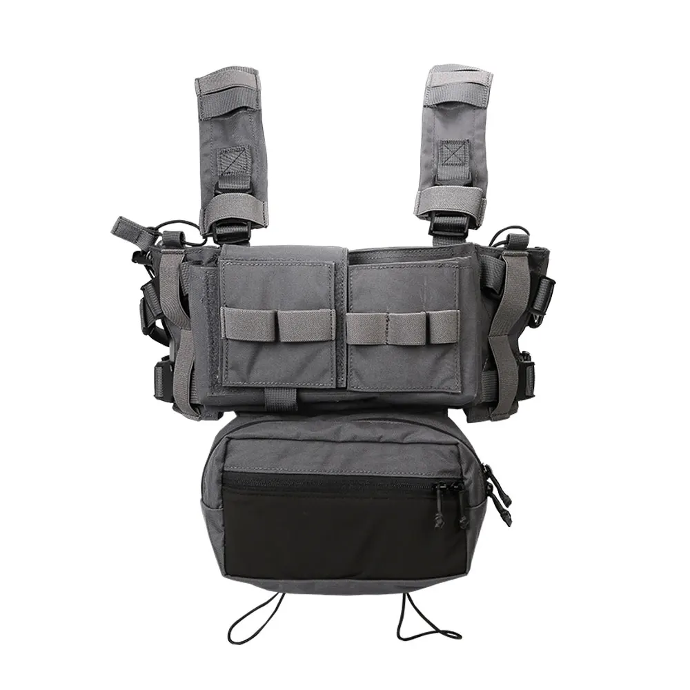 【新品】エマーソン MK3 タクティカル チェストリグ MC ミリタリー Emersongear-戦術的なmk3チェストリグベスト,モジュラー戦闘,プレート
