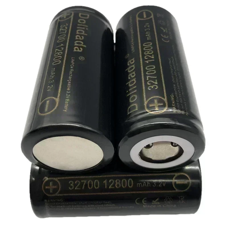 2025 Neu! Original 32700 12800 mAh 3,2 V LiFePO4 wiederaufladbar – Pro Lithium-Eisenphosphat-Akku
