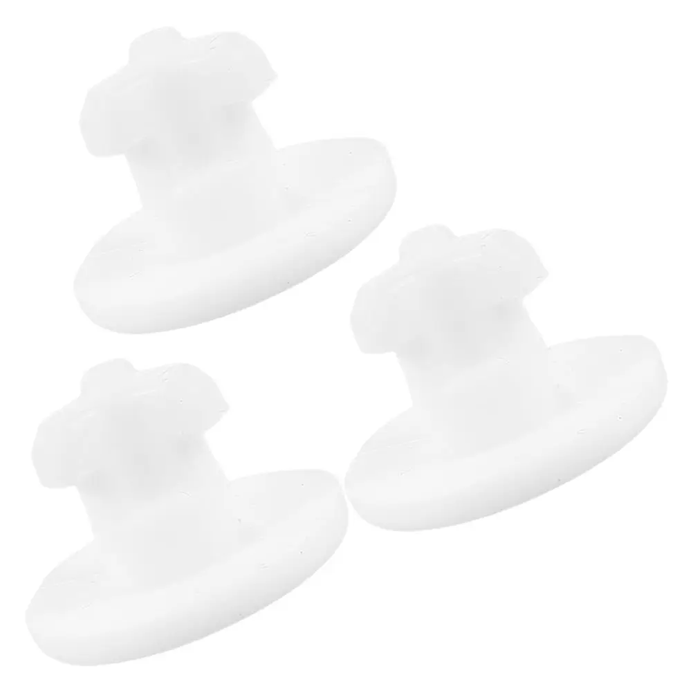3Pcs Silicone Lunch Box Air Valve Plug Airtight Seal Stopper for Insulated Food Containers Leakproof Freshness Preservation