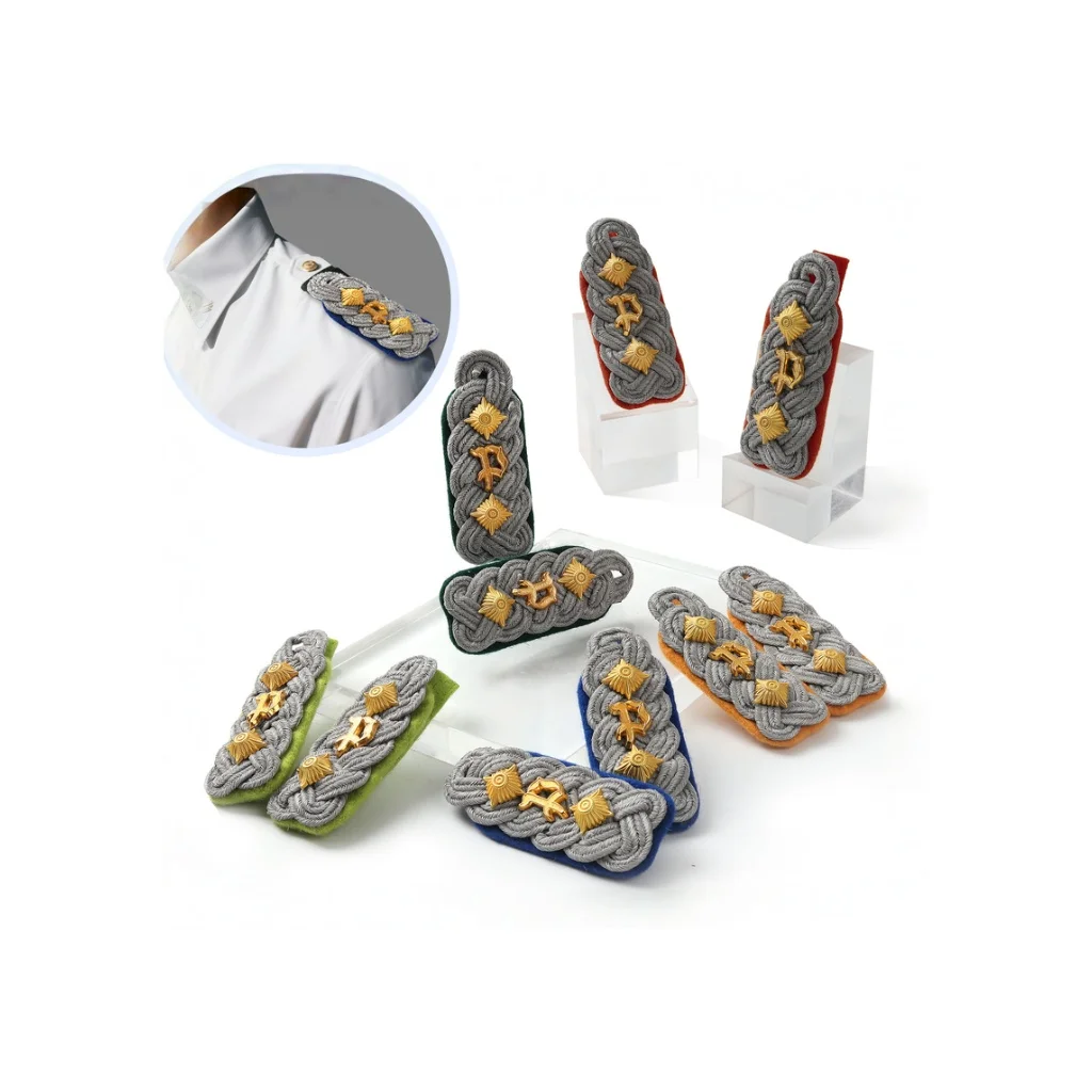 Немецкая форма, слитки, плечевой эполет для военной одежды, коллекция значков на плечо, подарок для косплея, эполеты