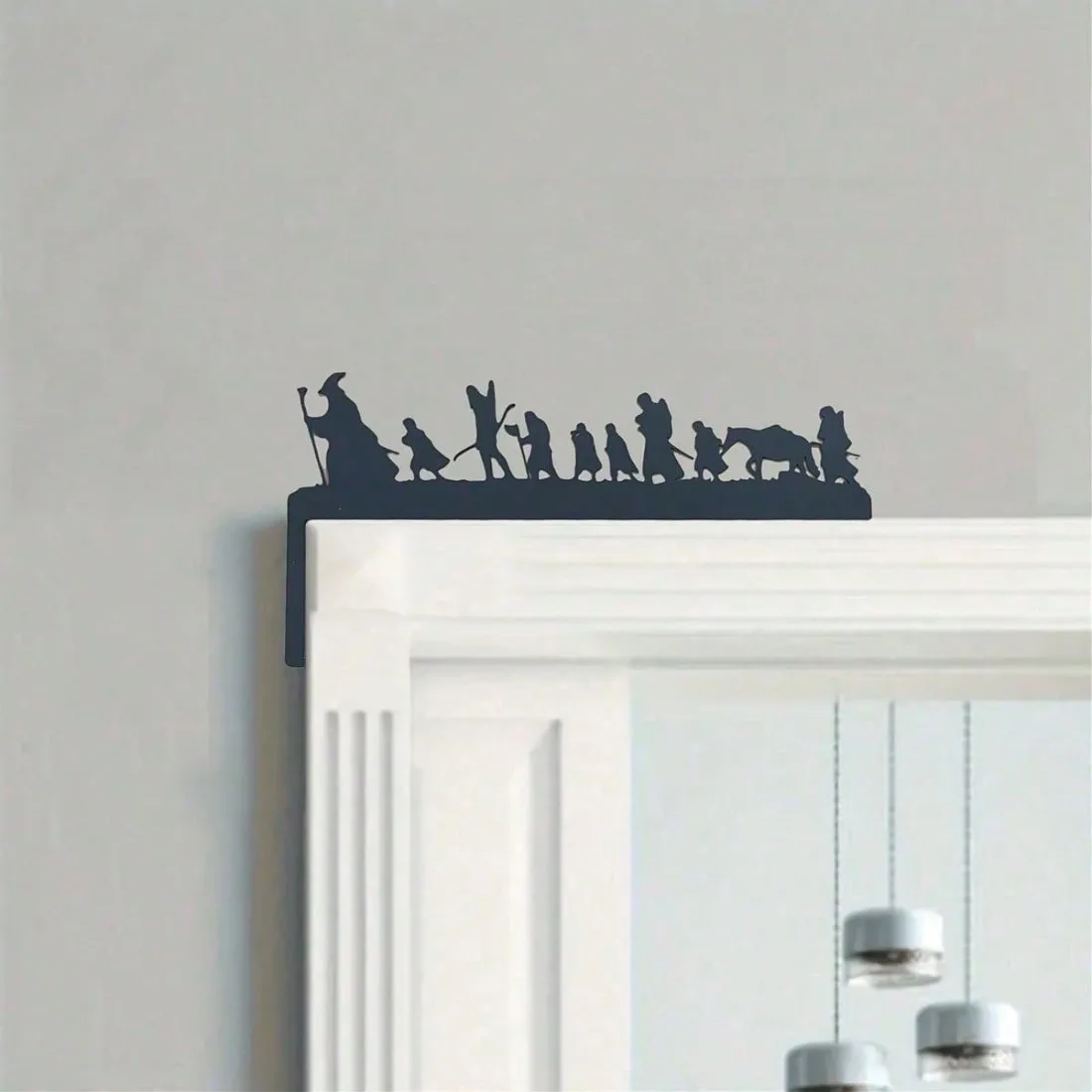 Fellowship Chic Door Corner Guard, Rust-Proof Waterproof Modern Elegant Home Corner Protector
