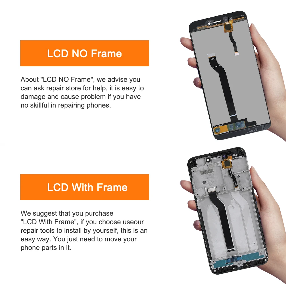 5.0"LCD For Xiaomi Redmi Go LCD Display Touch Screen DigitizerAssesmblyFor RedmiGO Lcd Hongmi AssemblyReplacementParts Best