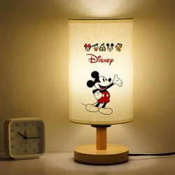 Disney Mickey Minnie Donald duck simple creative cartoon bedroom bedside lamp cute anime movie holiday gift table lamp ornaments