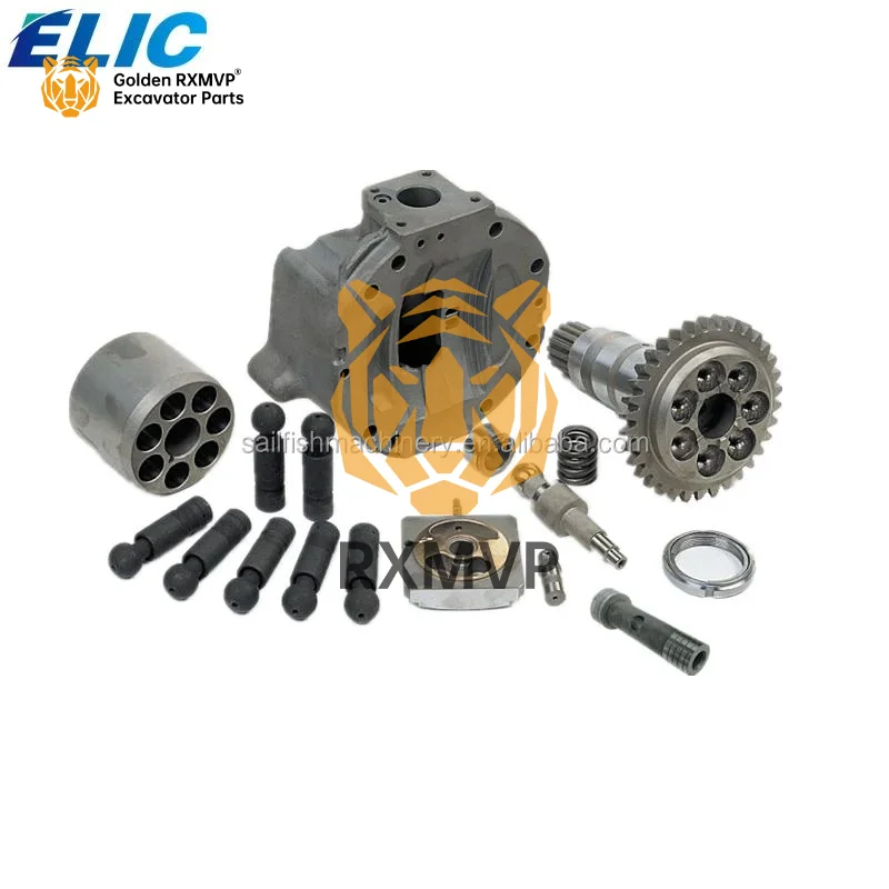 For Hitachi Ex100-2 Ex120-2 Hydraulic Pump Spare Parts 9102530 4255303 2027277 2030271 8043698 4233180 4233181 Excavator RXMVP