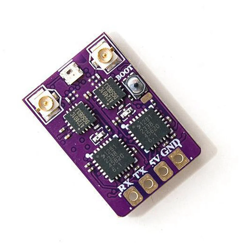 ABSQ-ELRS Ricevitore di diversità 2.4G con doppia antenna RX Protocollo TCXO CRSF integrato per FPV Freestyle RC Racing Drone a lungo raggio