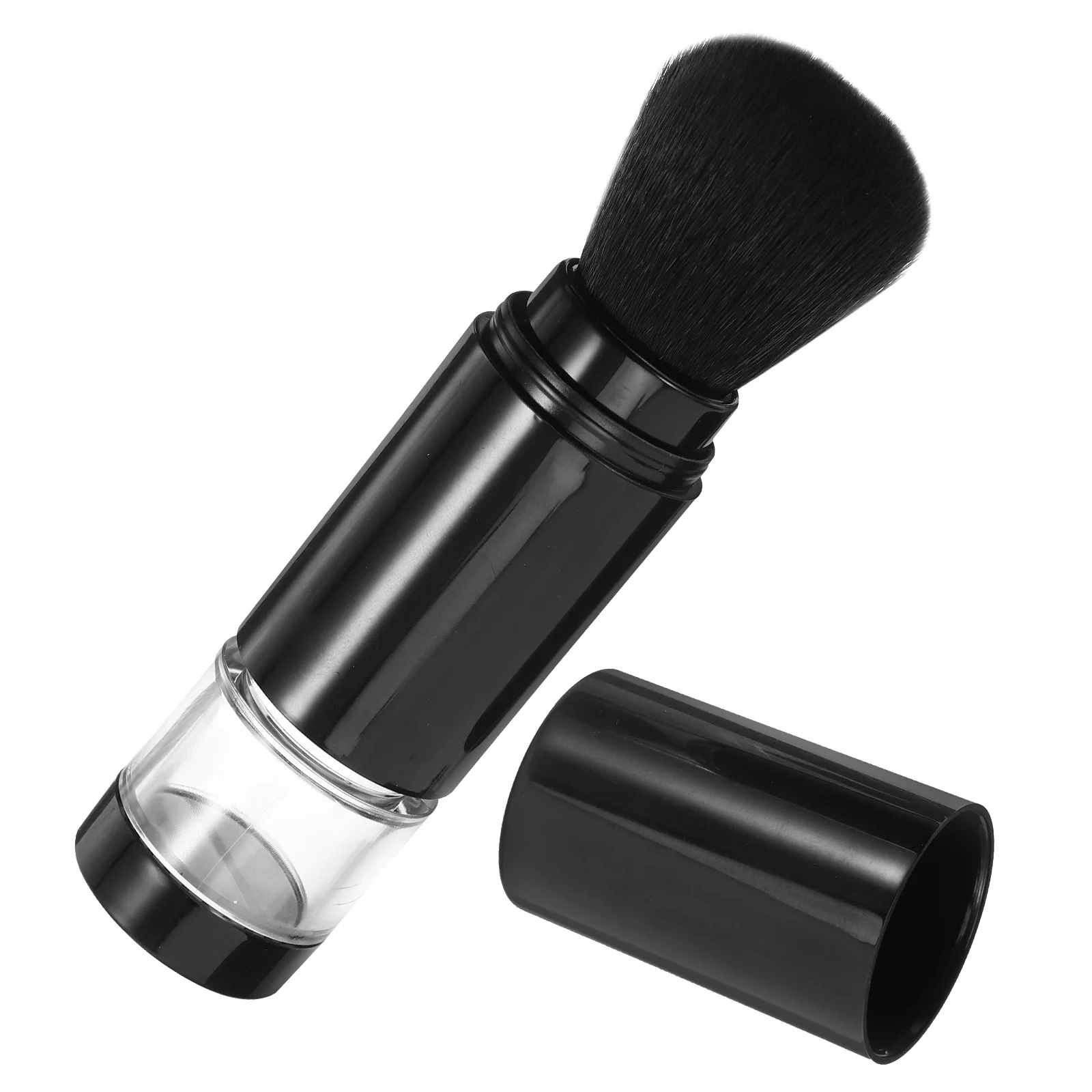 فرشاة مكياج بودرة أوتوماتيكية محمولة للنساء، فرشاة أحمر الخدود، أداة تجميل للوجه، قبضة مريحة تدوم طويلاً، أدوات تجميل #6