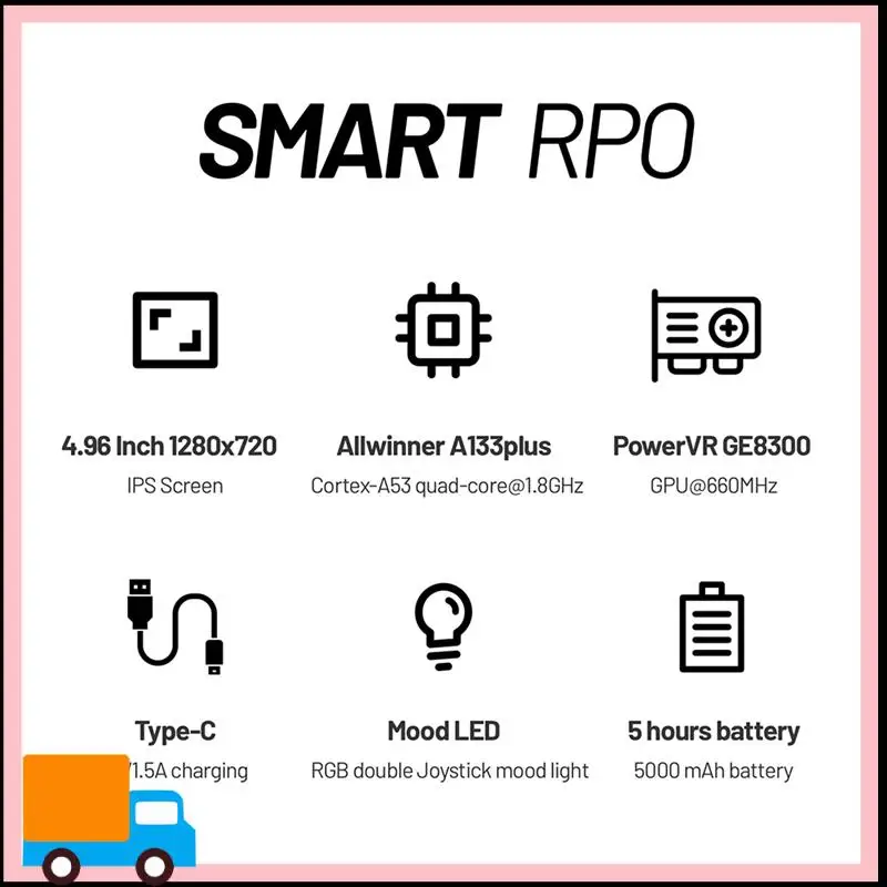 

Professional For Trimui Smart Pro Game Console Open Source Linux Retro Video Game Console Supports For GBC GB SFC Multiple Emula