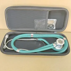 clock Stethoscope + Box Professional Double Tube Medical Heart Recorder, Multifunctional Price Suitable Portable Stethoscope