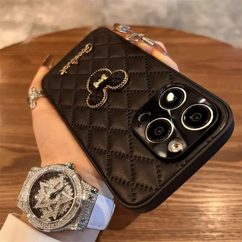 

Luxury Phone Case For iPhone17 16 14 13 12 11 15 ProMax Plus + High Quality Cute Lens protection Cover for iPhone 15 16 17Promax