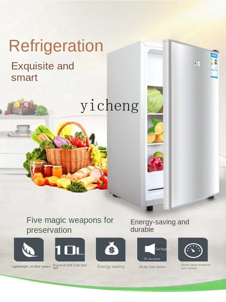 ZF Class I Energy Efficiency Embedded Mini Refrigerator Household Small Mini Dormitory Rental House