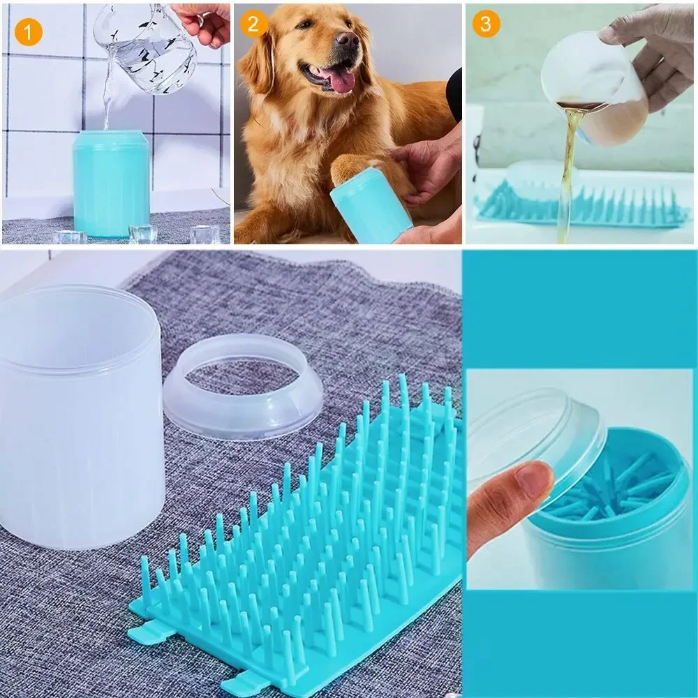 1PC New Pet Foot Washing Cup and Dog Foot Washing Tool