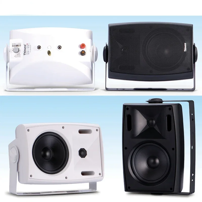 Hot salesFS-X4 /X5/X6/X8 Fashion Full Range Speaker PA System Loudspeaker Indoor Wall Mount Speaker for Public Address System