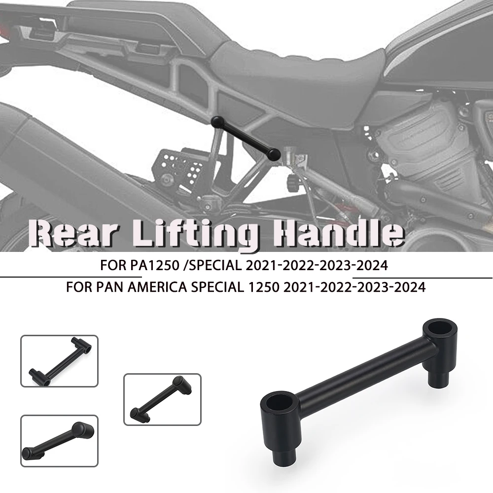 2024 Motorcycle Jacking Auxiliary Assist Bar Lifting Handle Jack-up Handle For PA1250 Pan America Special 1250 2021-2022-2023