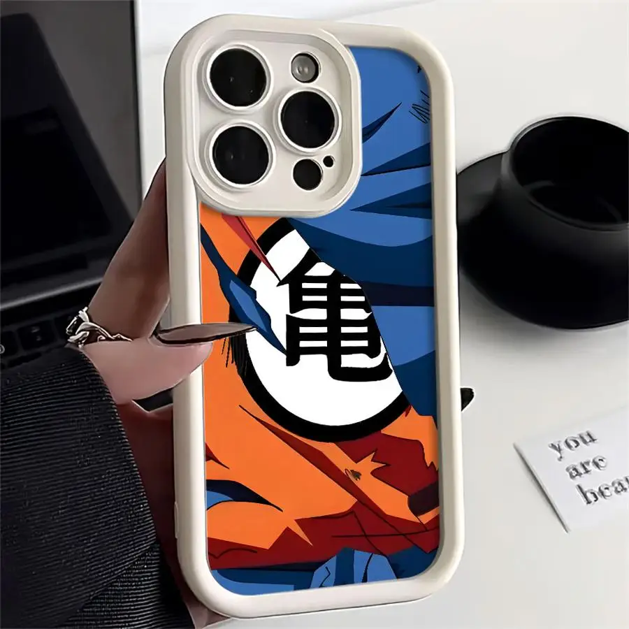 Goku Martial Arts Uniform Case for iPhone 16e 17 Air XS Max 15 16 14 Plus XR 13 12 11 Pro Max Soft Cover view 6
