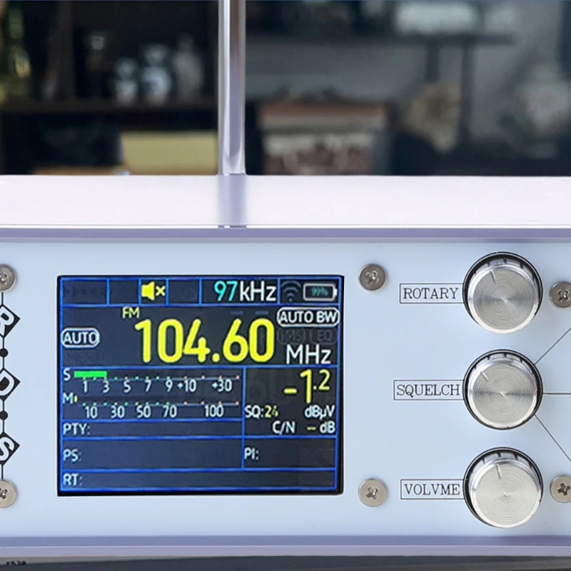 Многофункциональное настольное радио TEF6686, высокочувствительное прочное радио «сделай сам» для любителей радио и домашнего использования