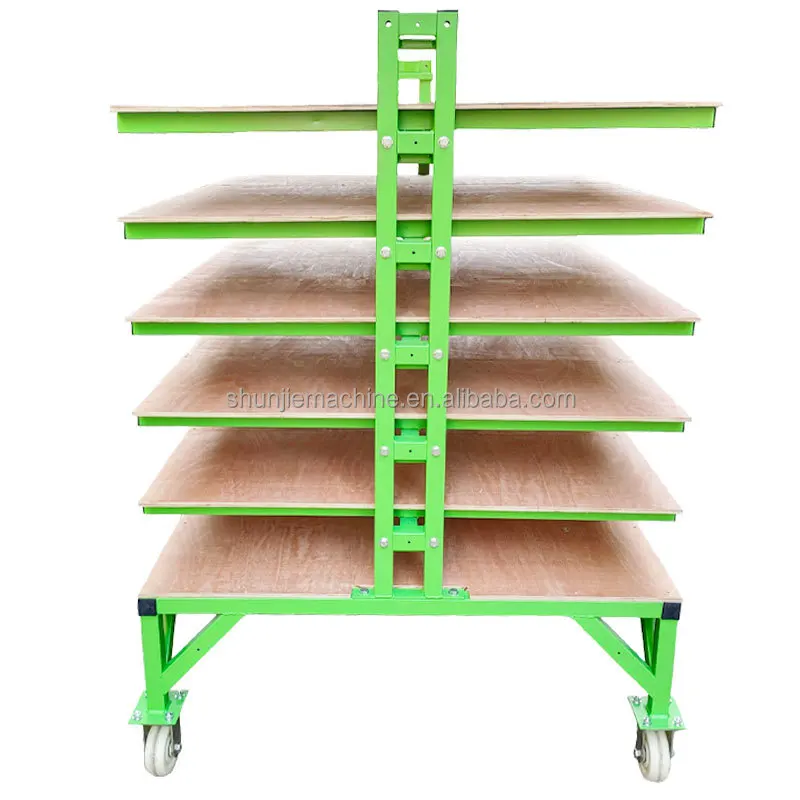 

500KG Load Capacity 6-layer Multi-purpose Material Storage Rack Warehouse Material Rack Material Trolley