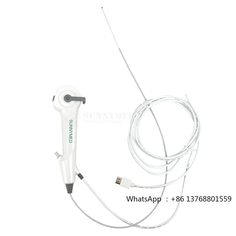 Disposable Flexible Video Ureteroscope Set Outer Diameter 9.6Fr 2.8mm With 1.2mm Working Channel Disposable Ureteroscope