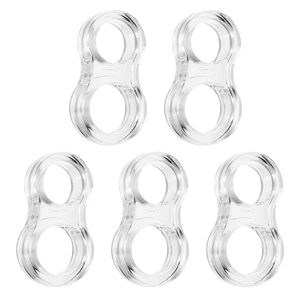 

5pcs Anti-Collision Door Knob Protector Pvc Shockproof For Living Room Bedroom Bathroom Kitchen Door Handle Stopper
