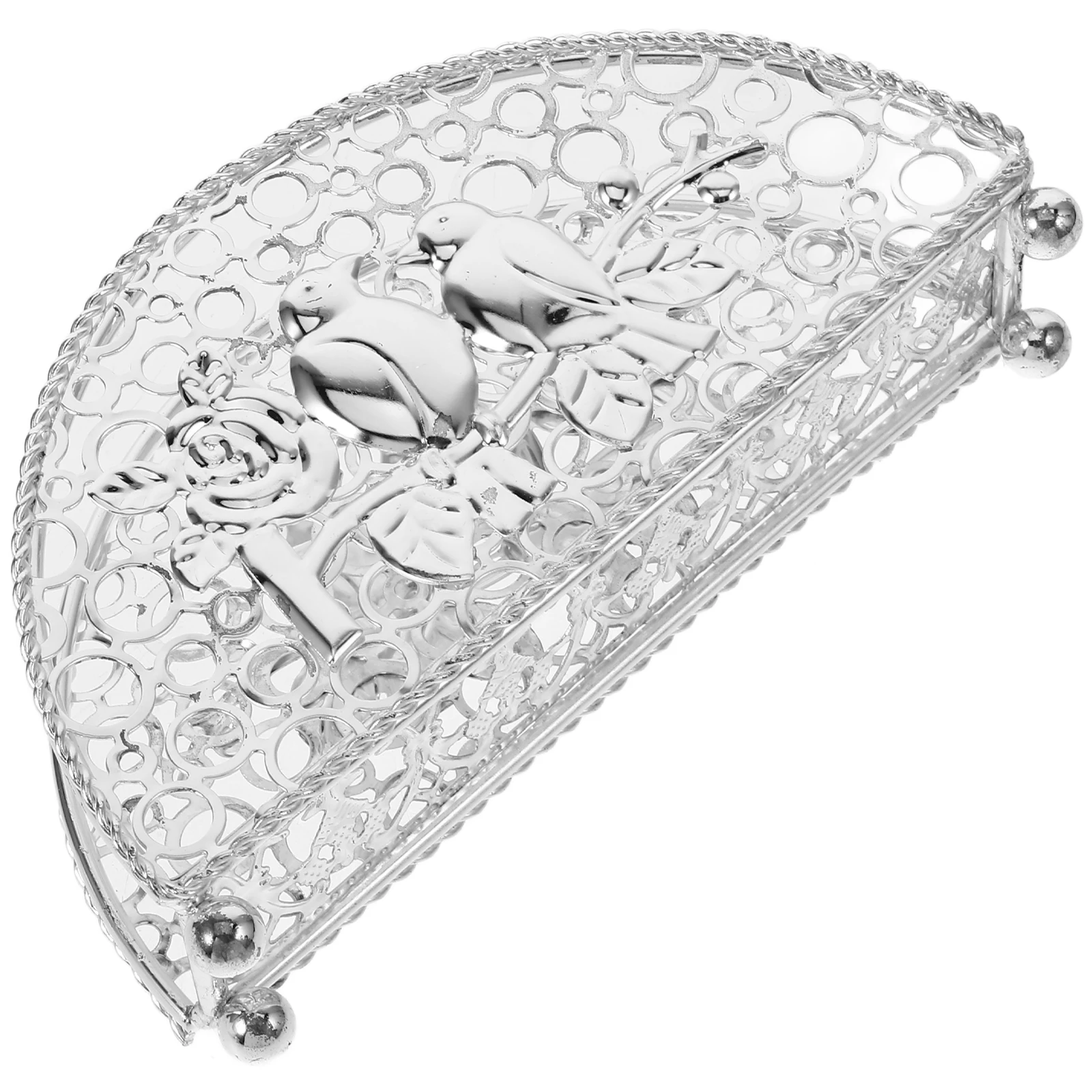 

Винтажный металлический держатель для бумажных полотенец, отдельно стоящая стойка для ресторана, дома, большая вместительная декоративная подставка для салфеток