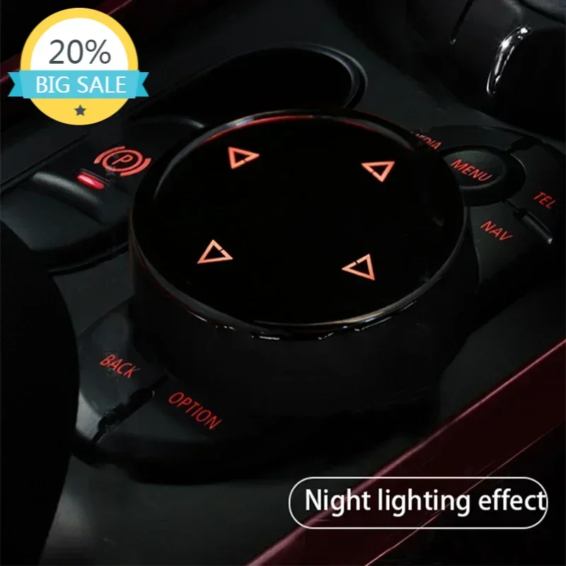 

5/7 Buttons Ceramic Car Multimedia Buttons Knob For BMW Mini Cooper F54 F55 F56 F57 F60 Countryman Multimedia Button Knob Cover
