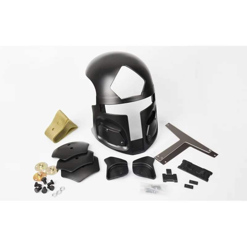 خوذة بحرية تكتيكية، قناع خيال علمي، قناع رياضي كامل للوجه، عدسة سوداء