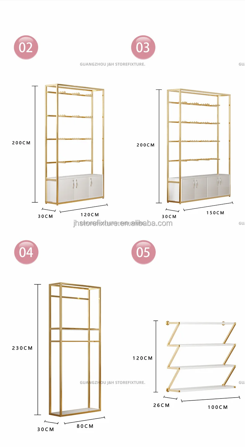 Vitrina de exhibición de ropa interior de montaje en pared, muebles de exhibición de tienda de lencería de acero inoxidable, soporte de exhibición de ropa interior para mujer