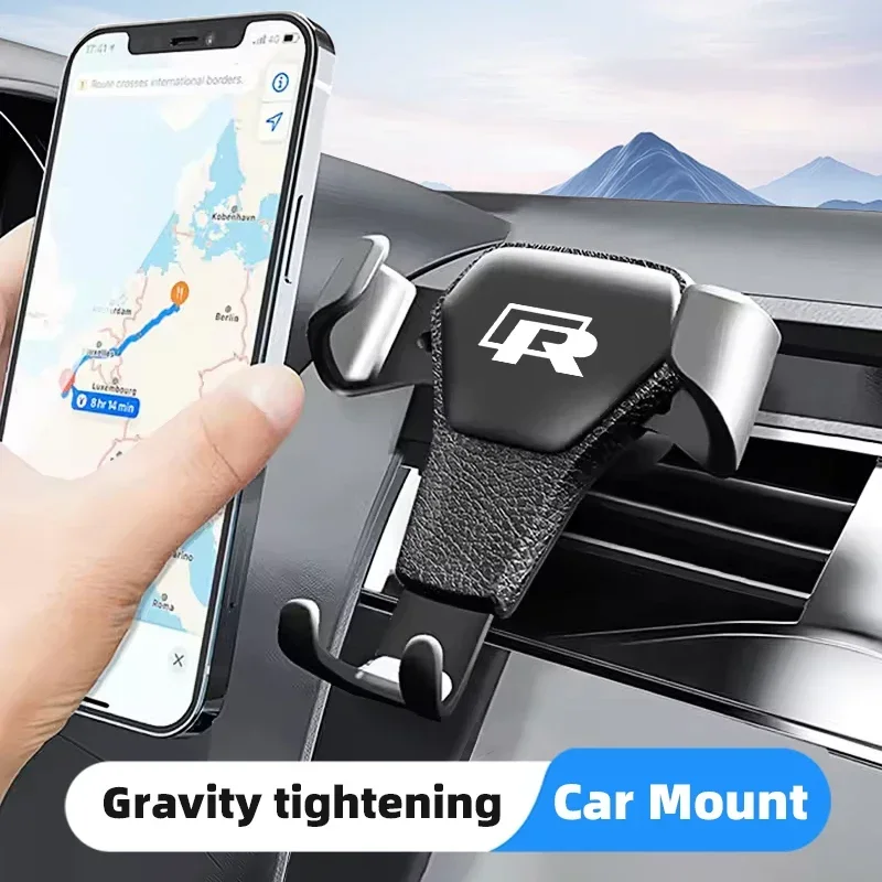 ·Gravity Car Mount GPS Phone Holder Air Vent Stand For VW Scirocco Polo T5 Passat b6 Golf mk5 Tiguan Jetta CC Beetle GTI Touareg