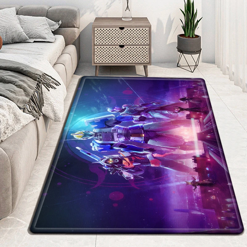 3D Game Destiny Gun Rug Carpet Kitchen MatEntrance Doormat Bedroom Floor Decoration Living Room Carpet Bathroom Anti-slip Rug