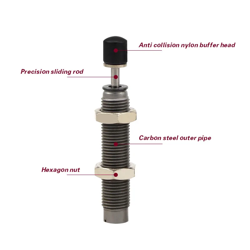 RB hydraulic buffer RBC 2725/2015/1412/1411/1007/0806/0805/0604