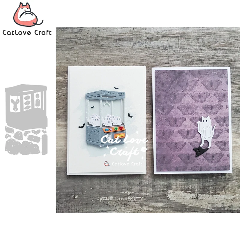 Catlove Claw crane Ghost Metal Cutting Dies Scrapbooking Mold Knife Stencil Die Cuts Card Making DIY Craft Embossing New Dies
