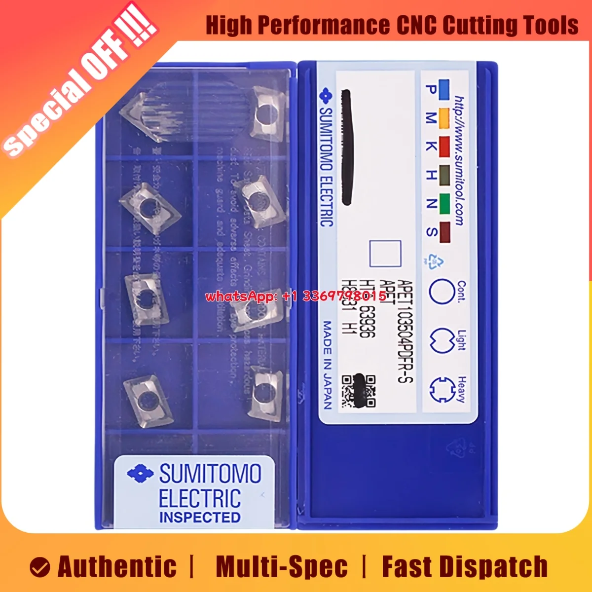 

10pcs Original APET APET1035 04 APET1605 04 08 PDFR-S H1 Milling Insert