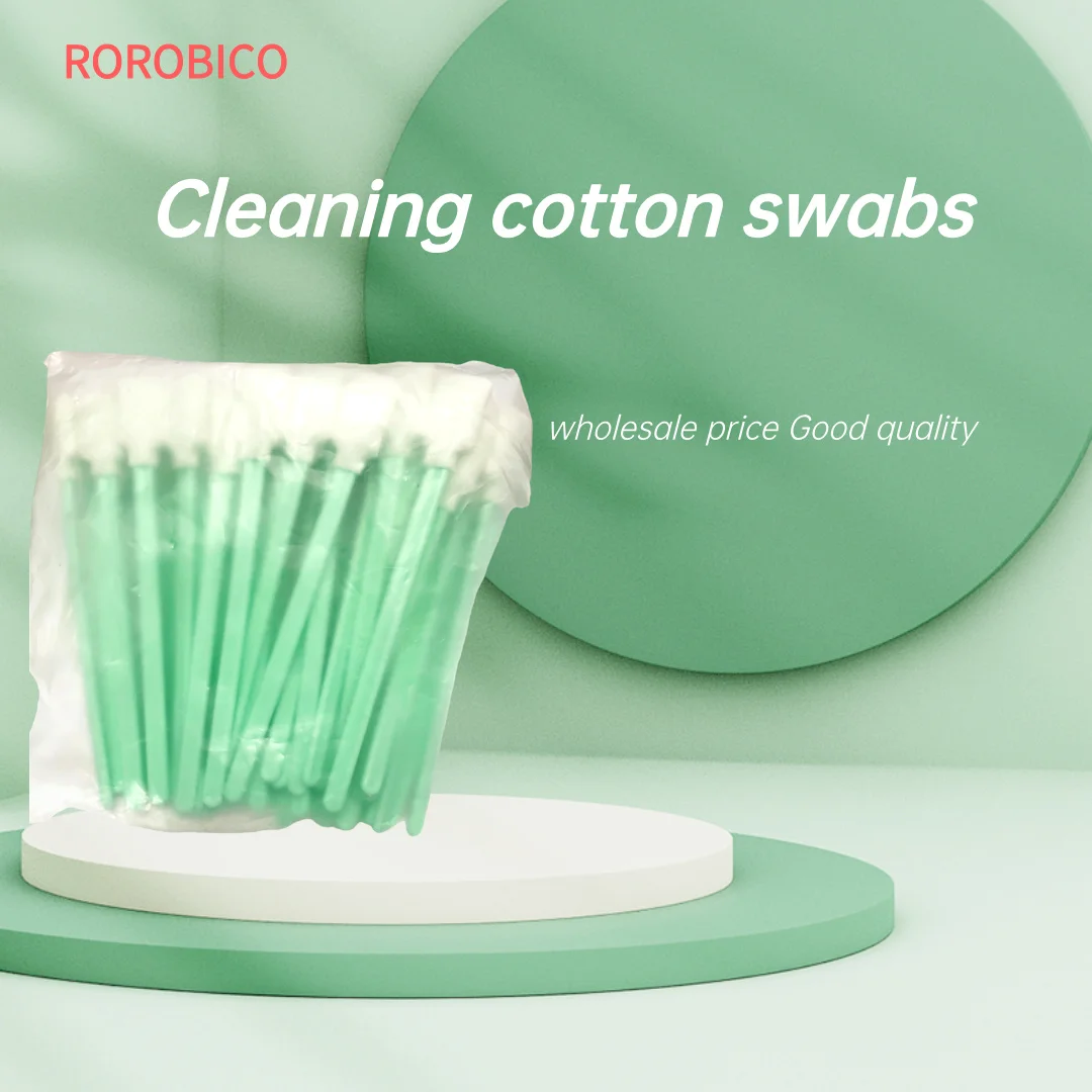 

50 Printhead Cleaning Foam Stick For Epson 4720 I3200 XP600 Roland Mimaki Mutoh HP Canon Cleaning Tool Printhead Cleaning Sponge