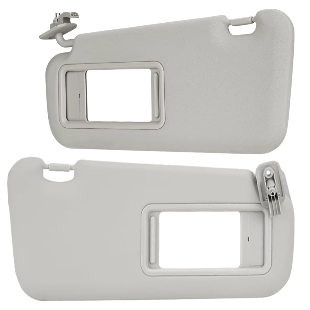 Car Sun Visor with Mirror Sunshield Left Driver/Right Passenger Side for Mazda 3 2010 2011 2012 2013 BBM269320C75 BBM369270C75