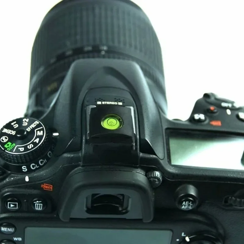 

For NIKON D500 D3500 D5100 Z7II F80 FA D800 D7100 Z30 D300 Hot Shoe Cover Cap DSLR Camera Flash Hot Shoe Bubble Spirit Level Acc