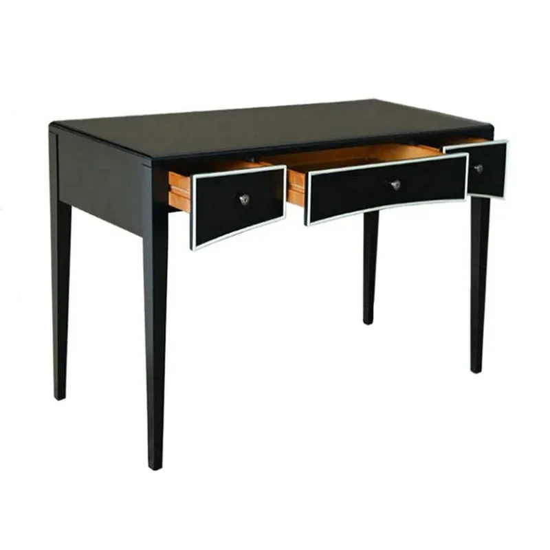 

Pure solid wood computer desk retro workbench simple desk creative desk writing table