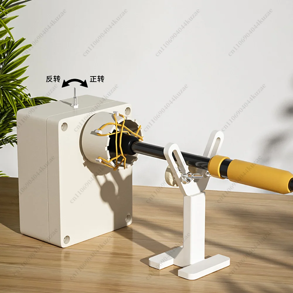 Adjustable Forward Reverse Epoxy Coater, Stepless Speed for Fishing Rod & Lithium Battery Winding