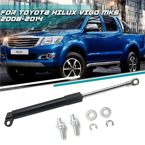 Amortiguador de resorte de Gas para puerta trasera de coche, soporte de elevación para Toyota Hilux Vigo MK6 2008-2014, 1 Uds.