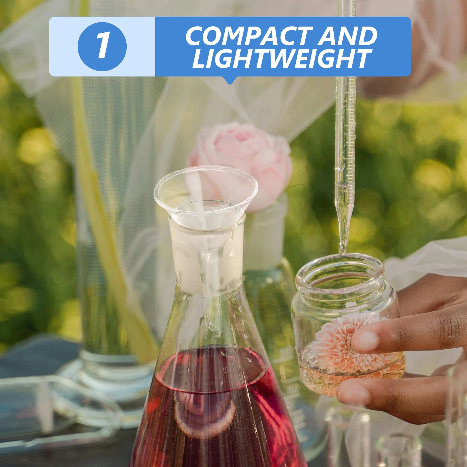 

3Pcs Laboratory Glass Funnel 40Mm Scientific Filling Funnel with Strong Structure Fine Workmanship for Accurate