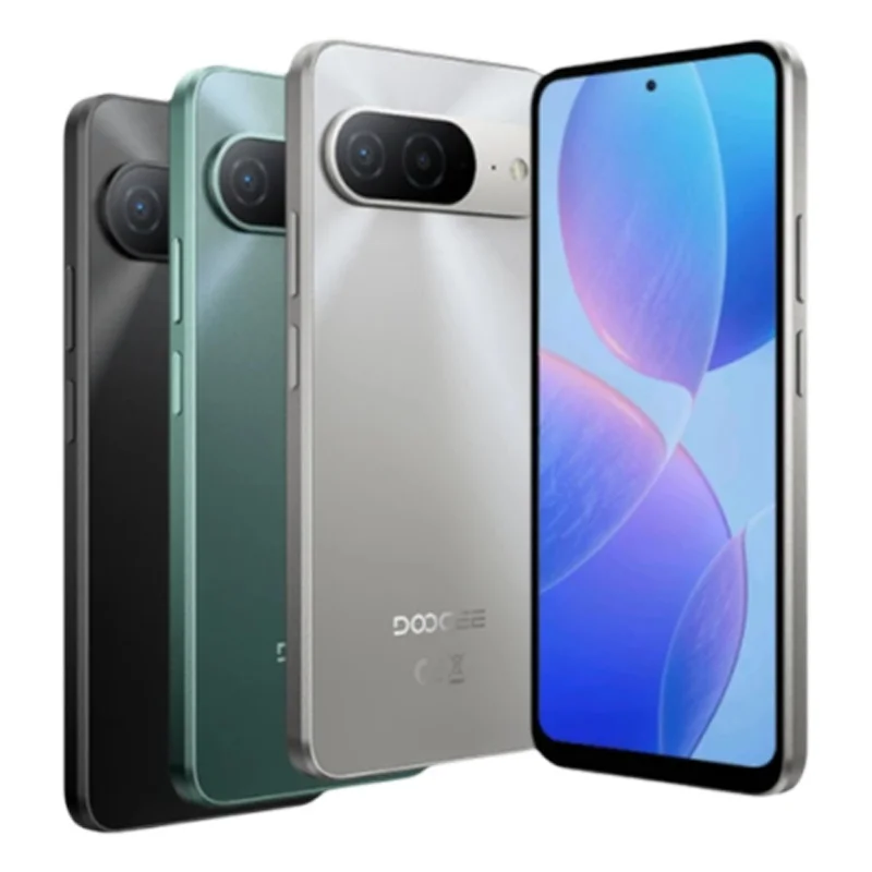 Global Version DOOGEE B10 Smartphone Android 16 7600mAh Battery 6GB 256GB 6.6'' Display 64MP AI Camera IP68 / IP69K Mobile Phone