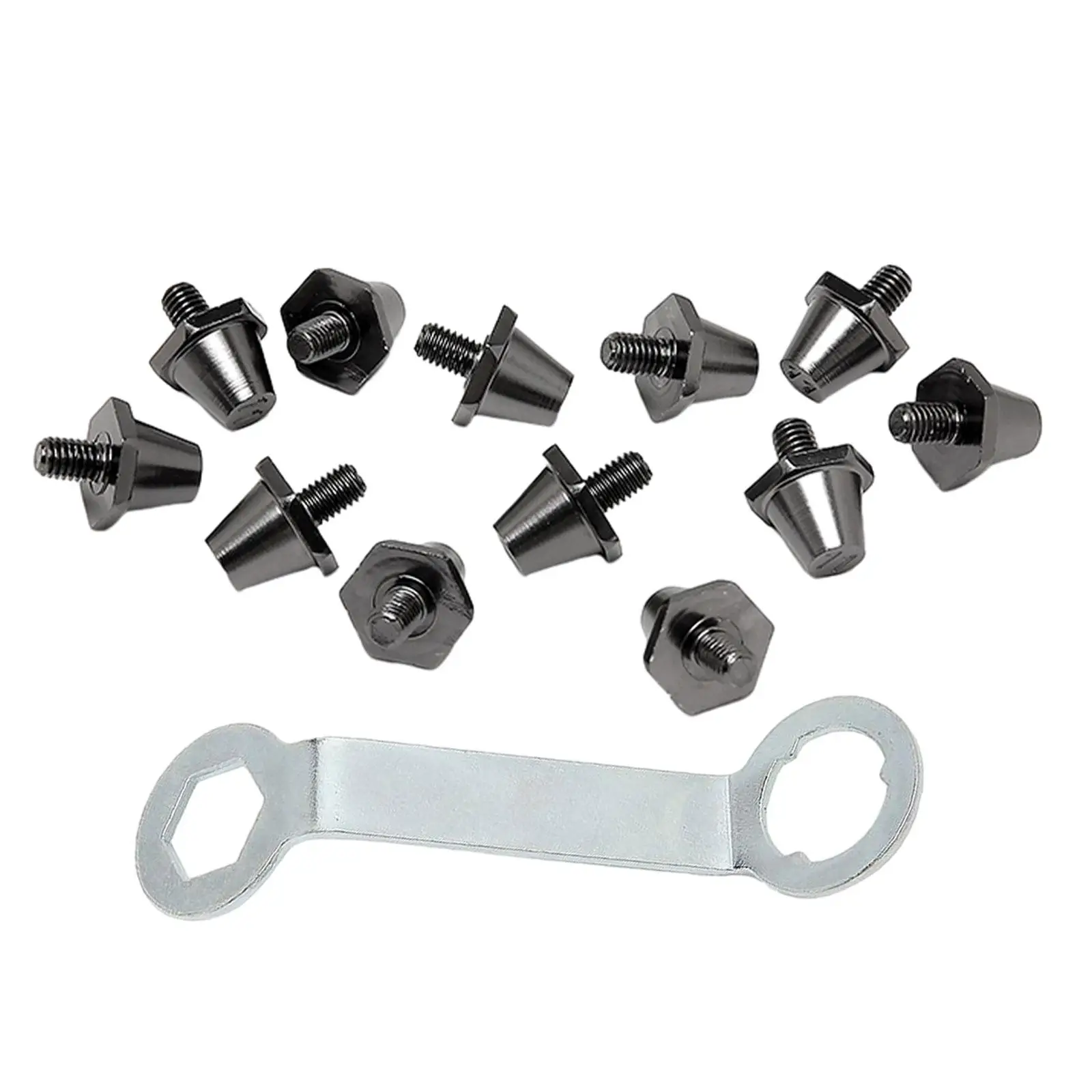 

12Pcs Football Boot Screw in Anti Slip Stable Rugby for Indoor