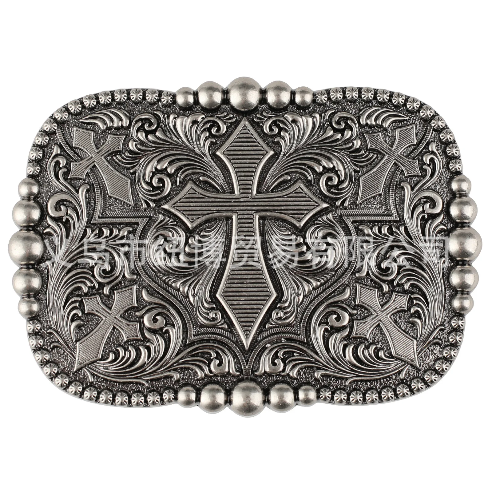 Mysterious Religious Cross Belt Buckle  Western Style Alloy Accessories