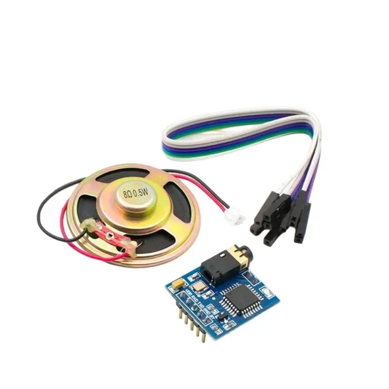 【THANKSGIVING DAY】SYN6288 TTS Module Text To Speech Voice Synthesizer Module With Speaker- SYN6288 Speech Synthesis Module