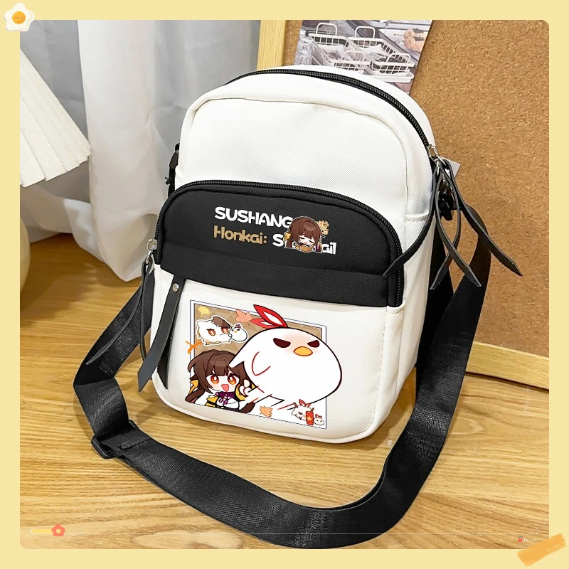 

Anime Honkai: Star Rail 2025 Game Cos Tingyun Sushang Qingque March 7th Unisex Portable Storage Small Crossbody Bag Giving