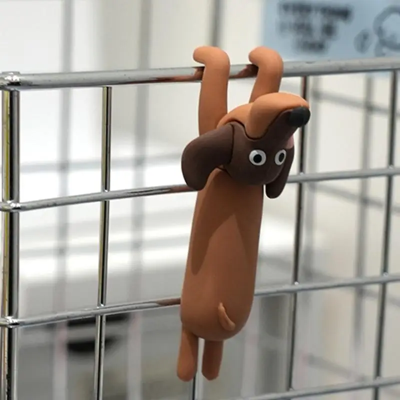 Dog Fingurine Computer Monitor Decors Mini Dog Screen and Decorations Personalize Car Accessories Mascots Crafts