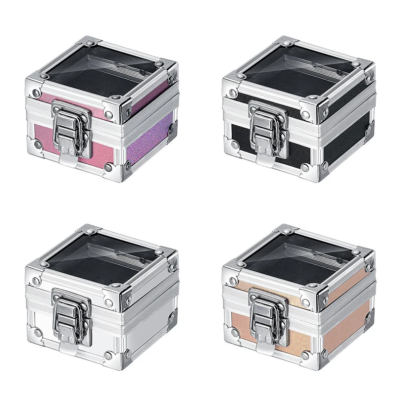 Soporte para brocas con cabezal de molienda para decoración de uñas, caja de almacenamiento para exhibición, soporte para brocas, contenedor, estante de exhibición, 25 ranuras