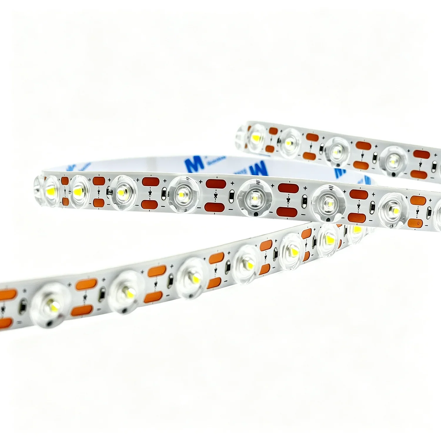 0.5m 1m 5m Super Bright Flexible Wall Washing Light Strip LED Backlight 24V Project LED Light Strip with Optical Lens Fliter