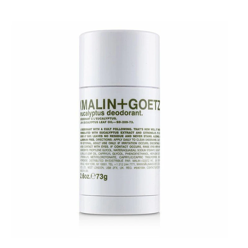 

MALIN+GOETZ Eucalyptus Bergamot Deodorant Body Underarm Sweatproof Stick Lasting Remove Odor Refreshing For Men And Women